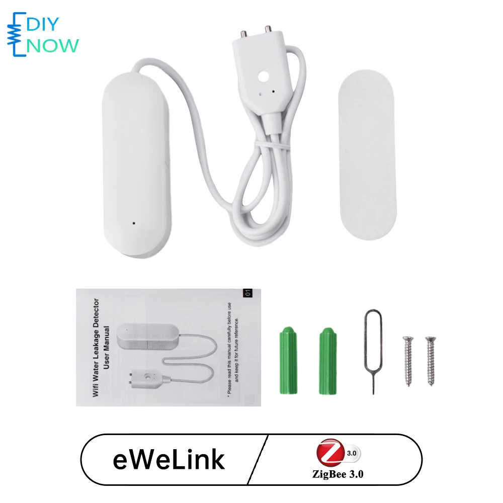 Smart Home Laundry - Waterlekkagesensor Smart Home Watermonitor met directe