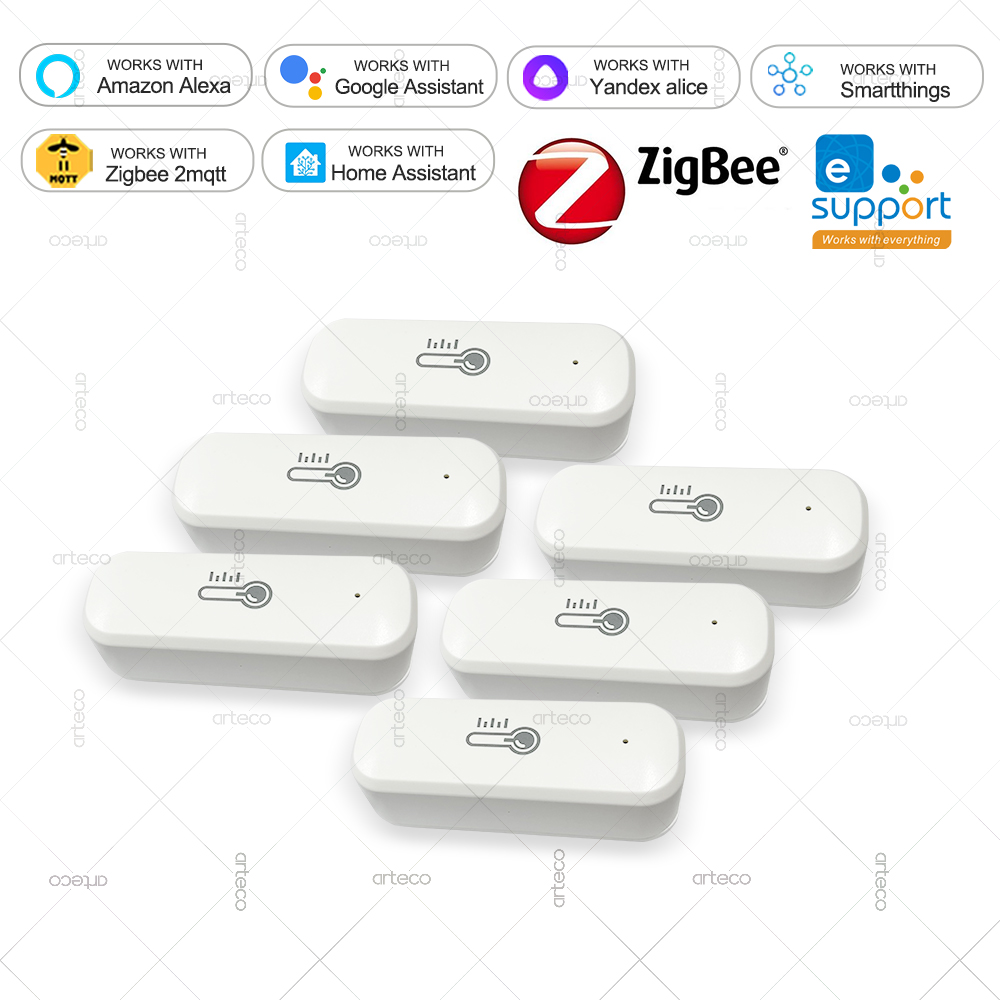 Smart Home Energy Monitor - Zigbee temperatuur- en vochtigheidssensor Smart Home