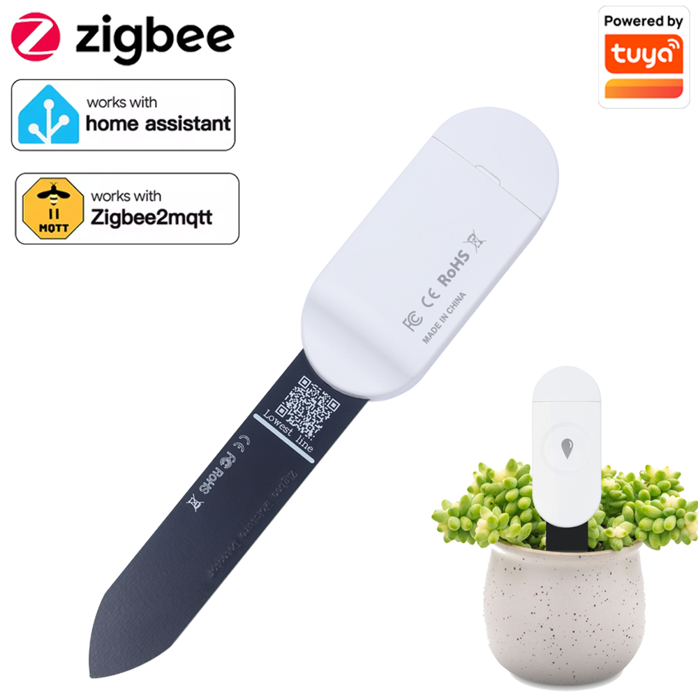 Smart Home Energy Monitor - Tuya Zigbee Temperatuur Vochtigheid Vocht Detector