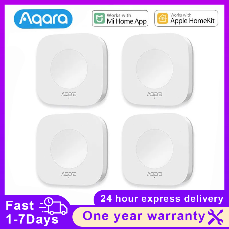 Smart Home Apple - Aqara Draadloze Smart Switch Zigbee-Verbinding Veelzijdige
