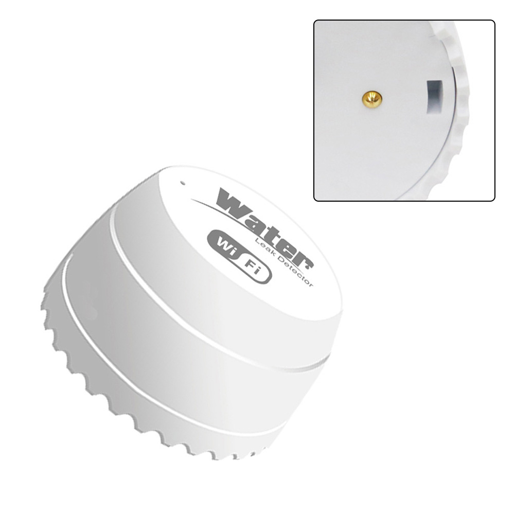 Smart Home Laundry - WiFi Waterlekdetector Sensor Overstromingsalarm Voor Smart