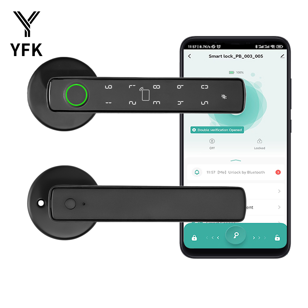 Smart Home Lock - Tuya Bluetooth Smart Fingerprint Deurslot 5
