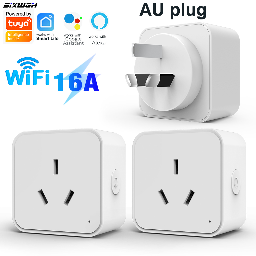 Smart Home Energy Monitor - WiFi Tuya AU-stekker slimme stekkerdoos, Nieuw-Zeelandse