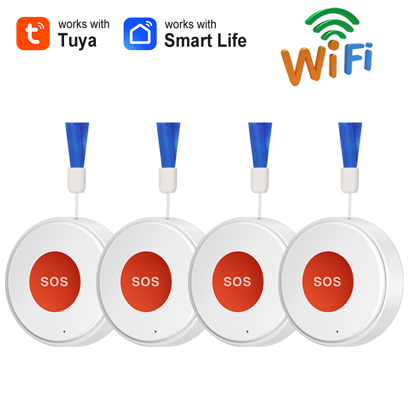 Smart Home Notifications - Smart Life APP WiFi SOS-noodknop Tuya