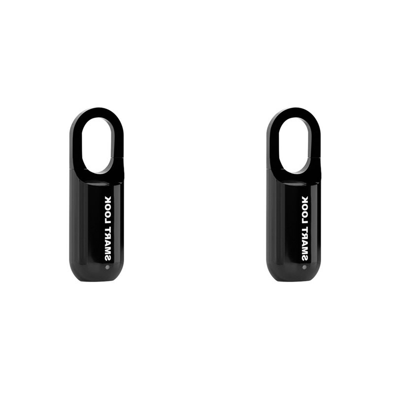 Smart Home Lock - BAAE 2X Vingerafdrukhangslot M01 Anti-diefstal Slim