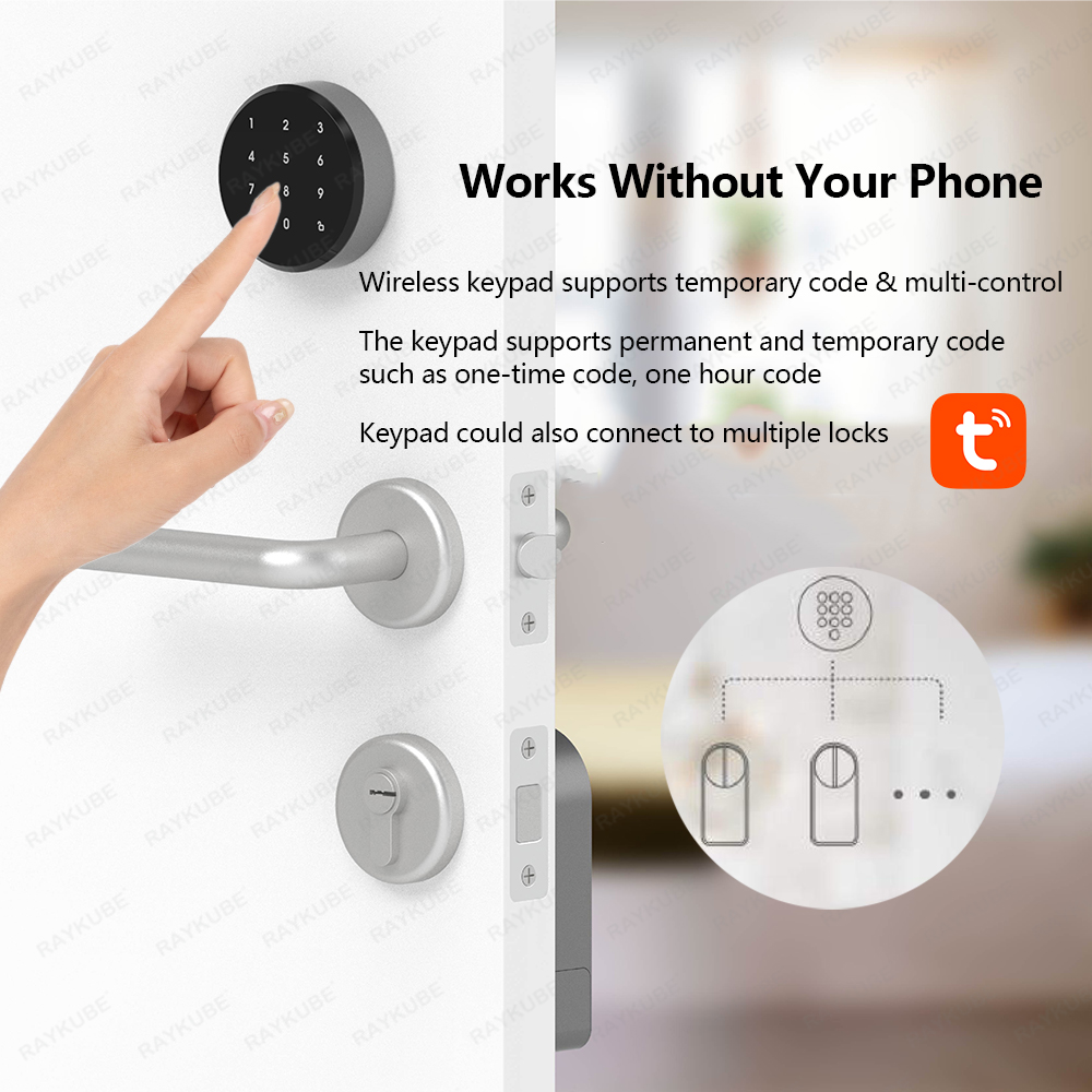RAYKUBE A1 Pro Tuya BEL Slimme - Smart Home Lock recensie en prijs