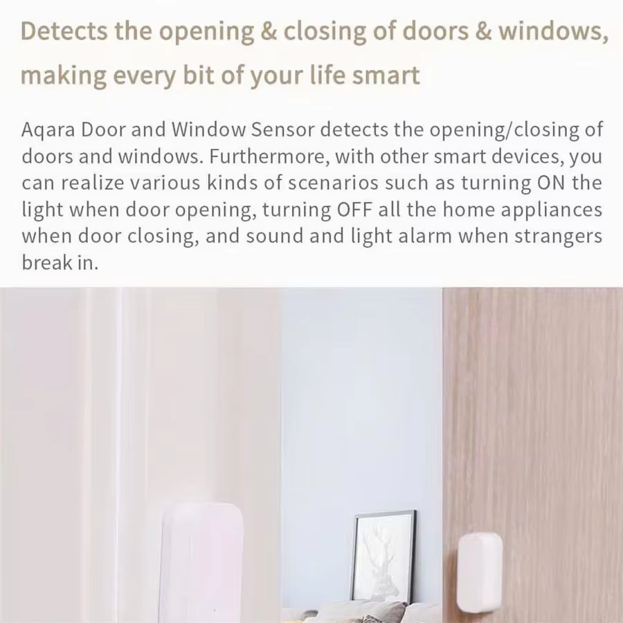 Aqara Deur Raam Sensor E1 ZigB - Smart Home Apple recensie en prijs