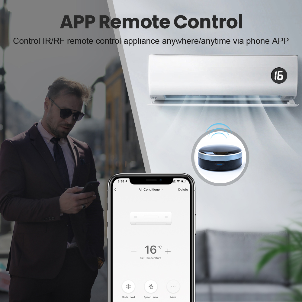 Tuya IR RF 433/315 Universele  - Smart Home Apple recensie en prijs
