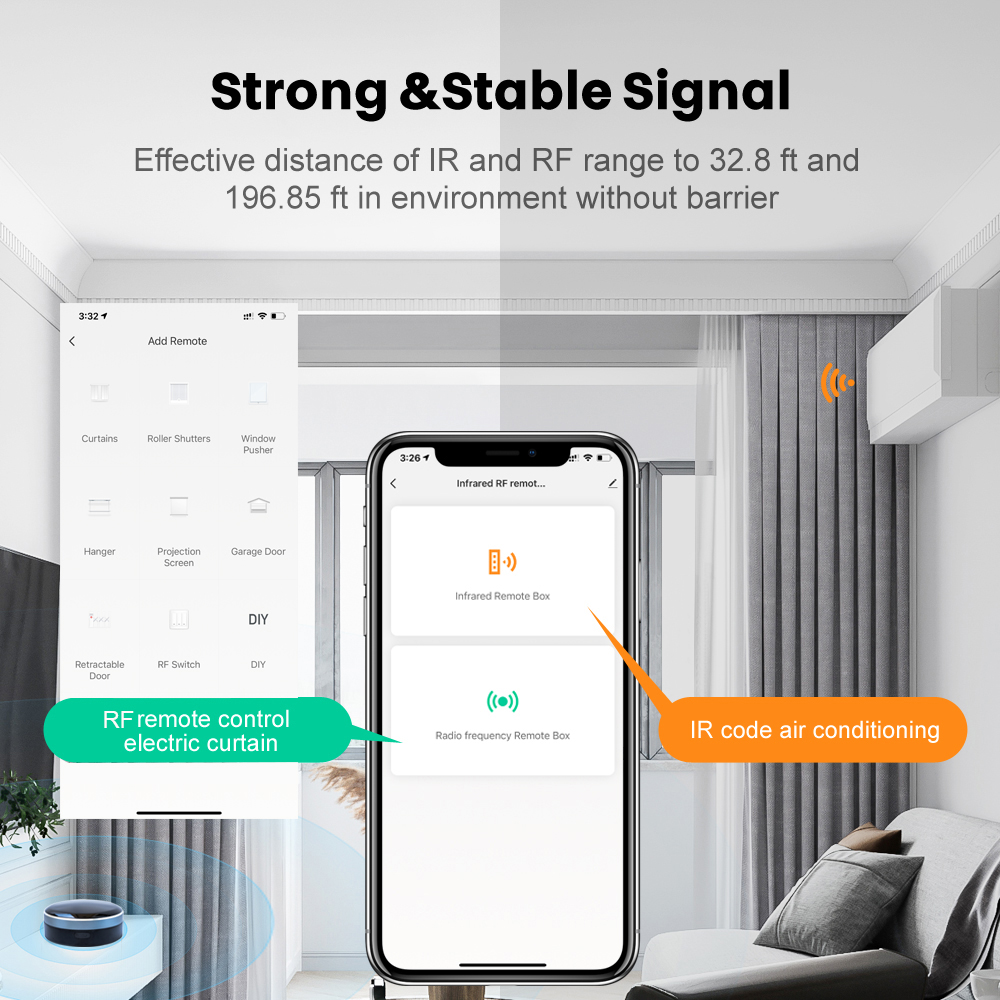 Tuya IR RF 433/315 Universele  - Smart Home Apple recensie en prijs