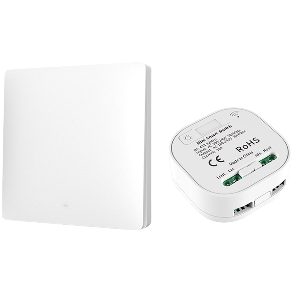 1PC zelfaangedreven RF433 draa - Smart Home Box recensie en prijs