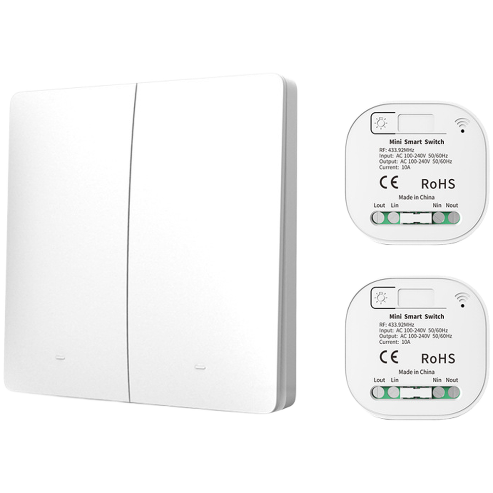 1PC zelfaangedreven RF433 draa - Smart Home Box recensie en prijs