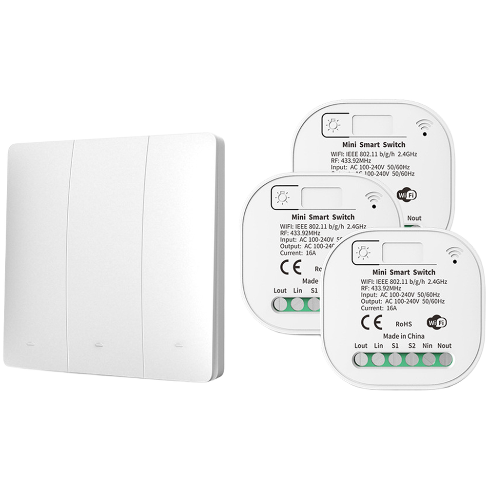 1PC zelfaangedreven RF433 draa - Smart Home Box recensie en prijs
