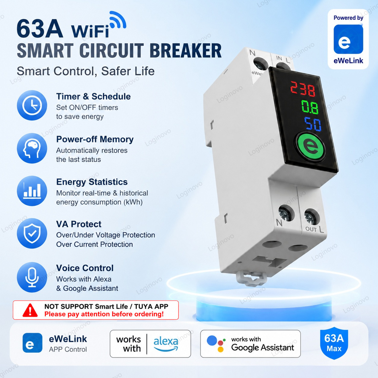 Ewelink Smart WiFi Automatisch - Smart Home Energy Monitor recensie en prijs