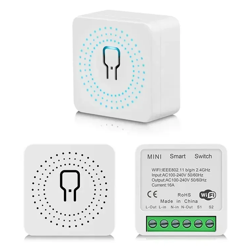 16A Tuya WiFi Smart Switch 2-w - Smart Home Energy Monitor recensie en prijs