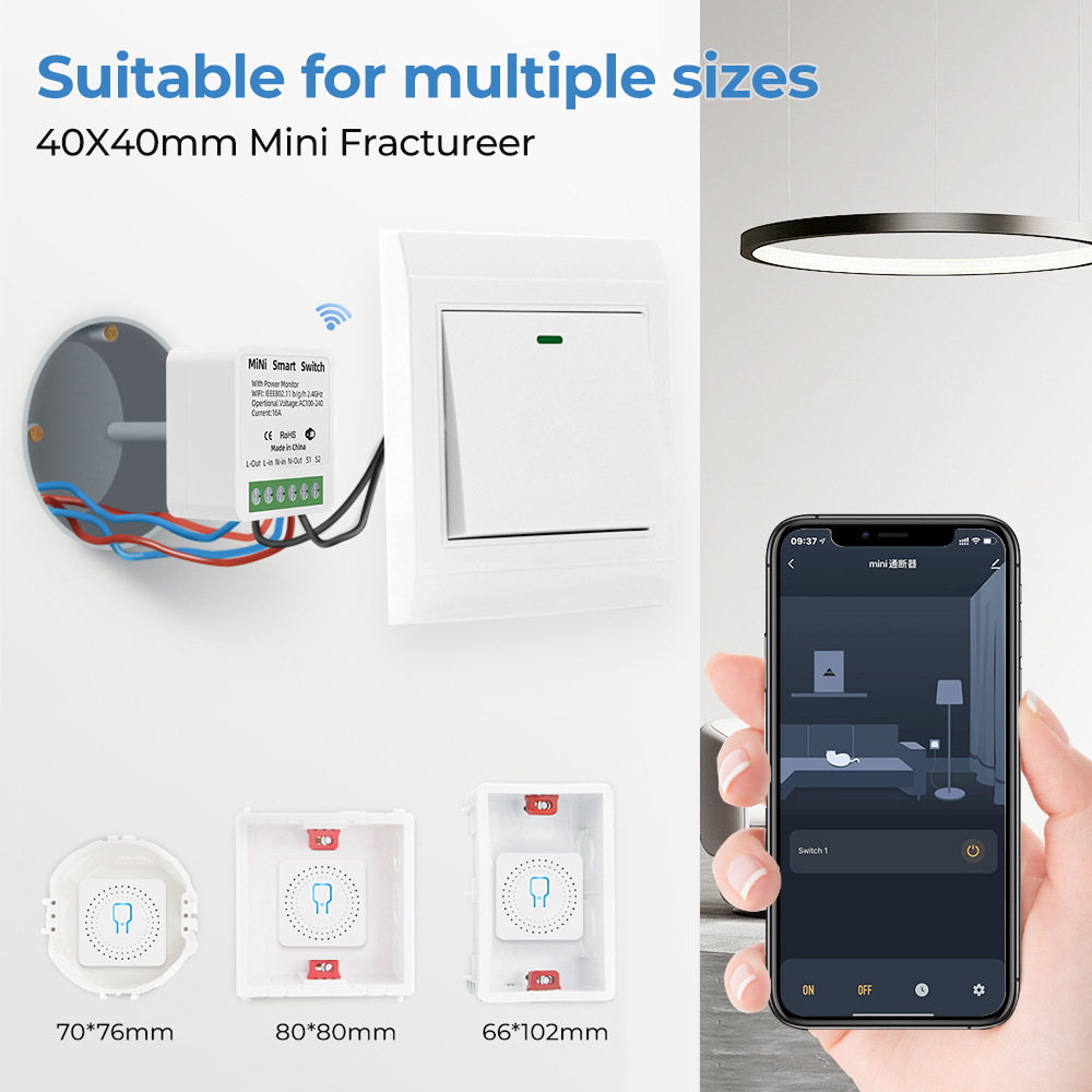 16A Tuya WiFi Smart Switch 2-w - Smart Home Energy Monitor recensie en prijs