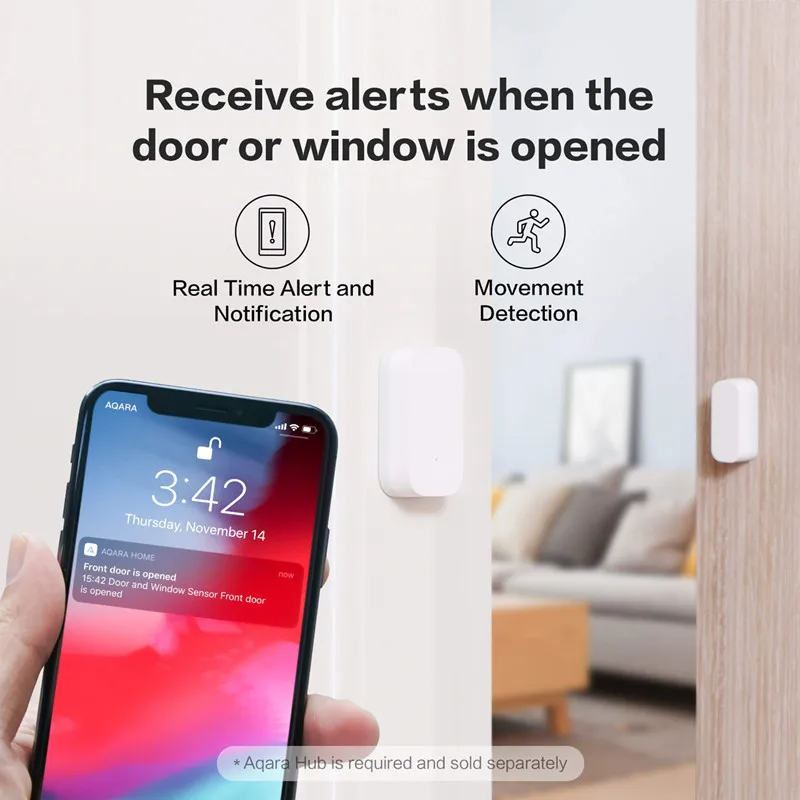 Aqara Deur Raam Sensor Zigbee  - Smart Home Apple recensie en prijs