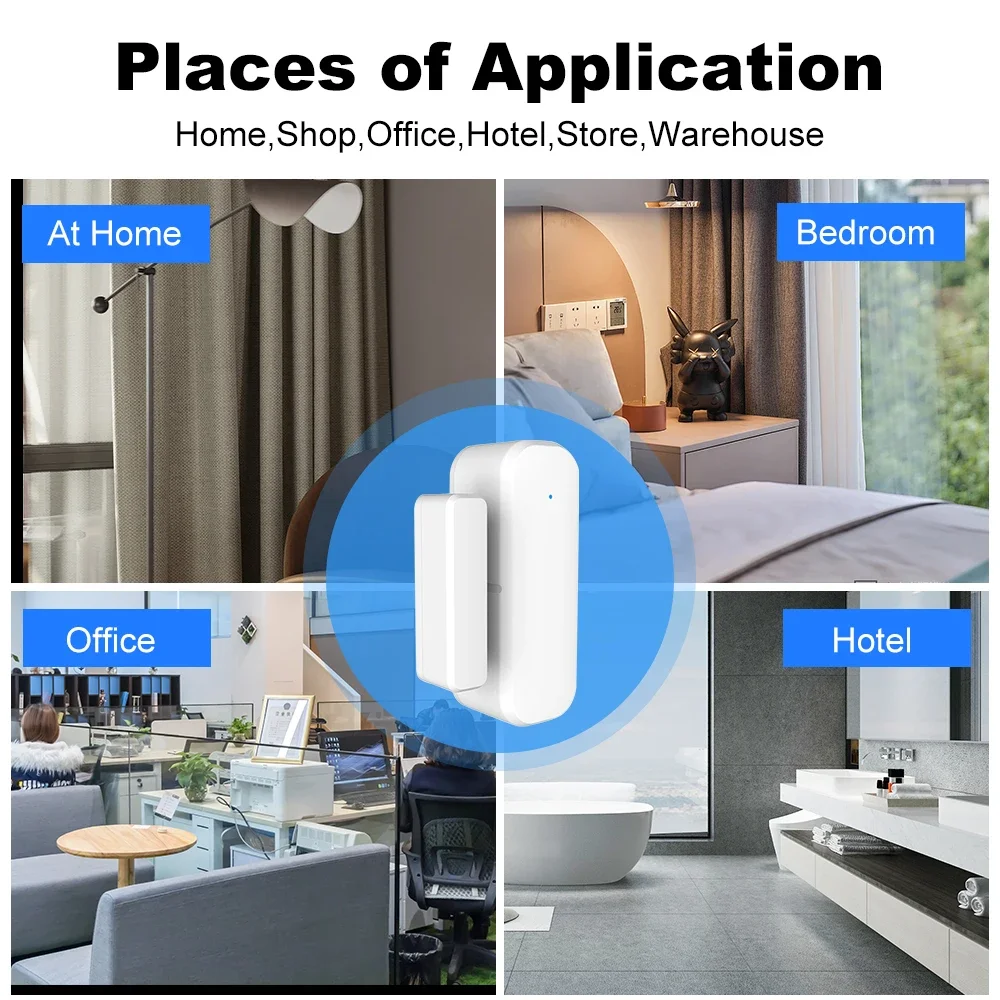 ZigBee draadloze deur-raamsens - Smart Home Notifications recensie en prijs