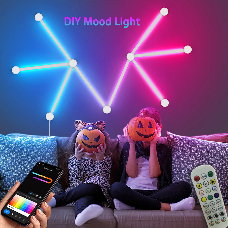 Slimme RGB-wandlamp, Bluetooth - Smart Home Tv recensie en prijs