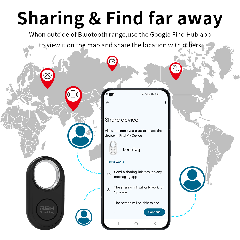 RSH 4PCS GPS Tracker voor Sams - Smart Home Hub Samsung recensie en prijs