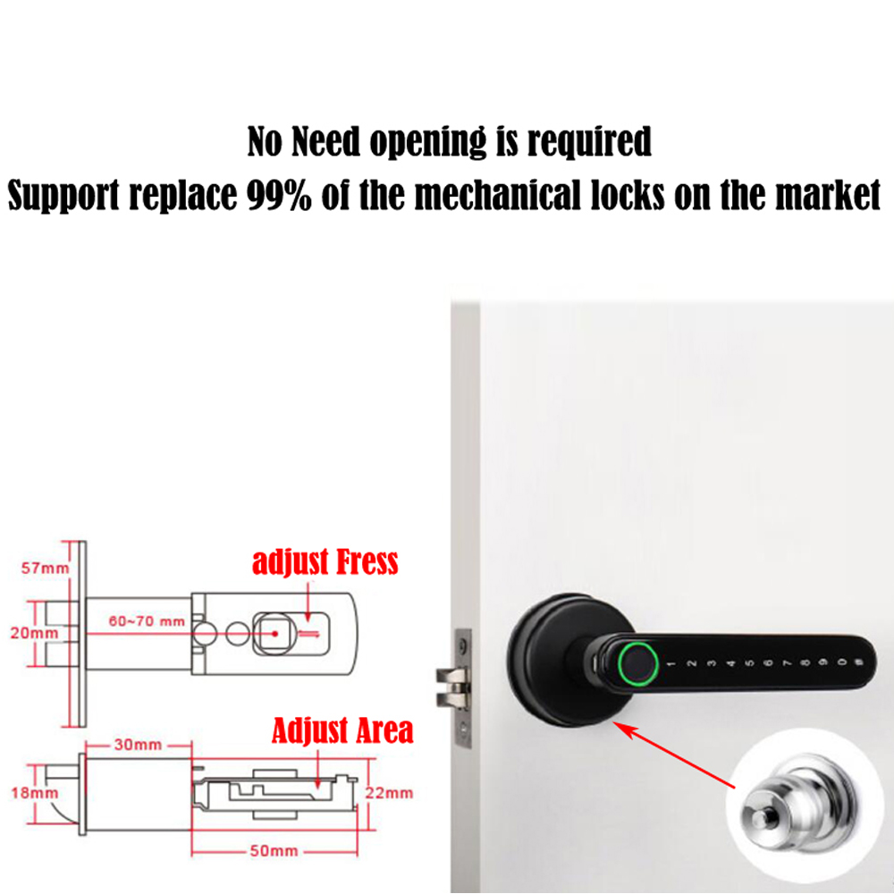 TTLock Smart Bluetooth-vingera - Smart Home Lock recensie en prijs