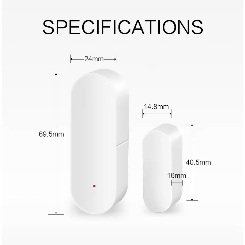 Tuya Smart WiFi-deursensor Sma - Smart Home Notifications recensie en prijs