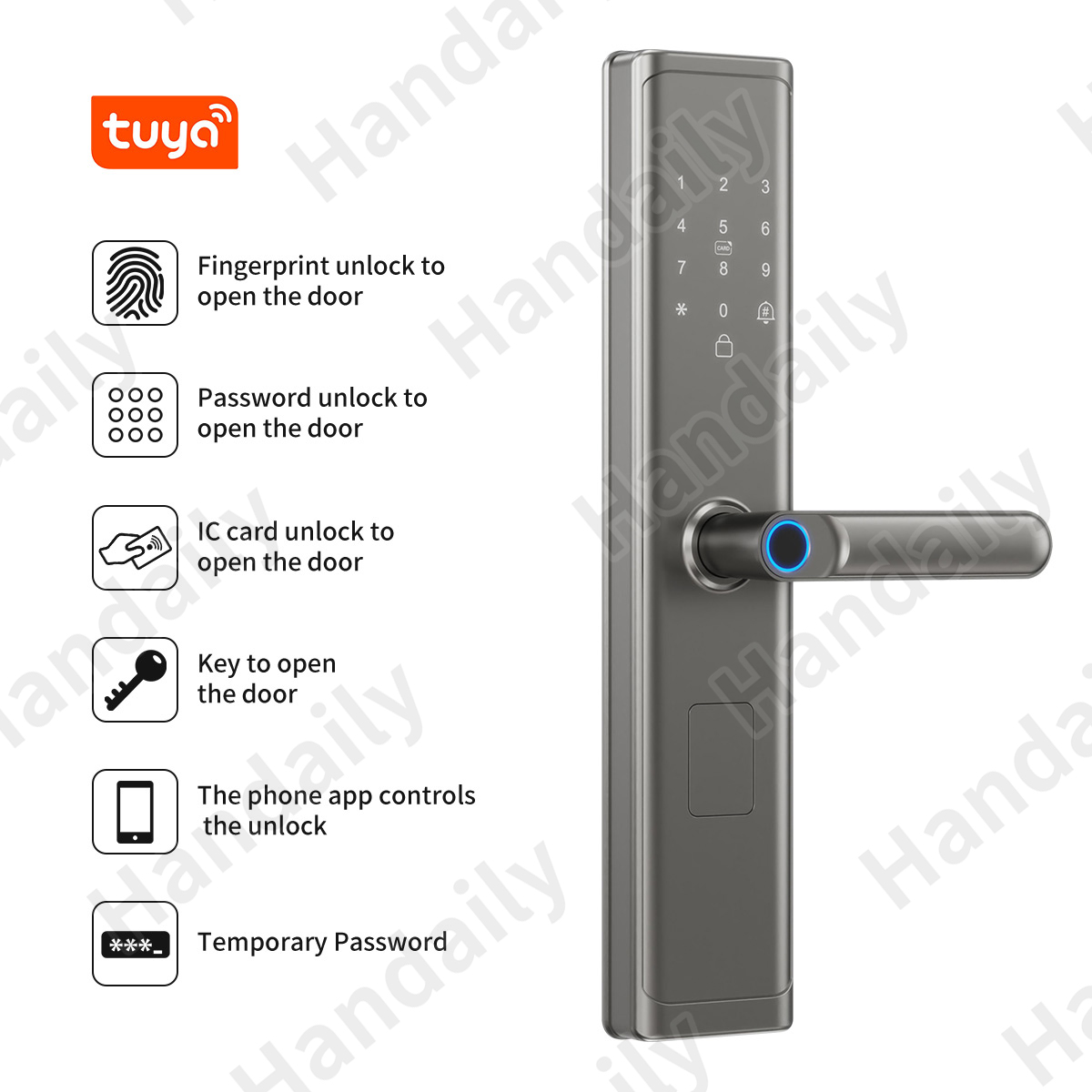 Tuya Wifi TTlock App Vingerafd - Smart Home Lock recensie en prijs