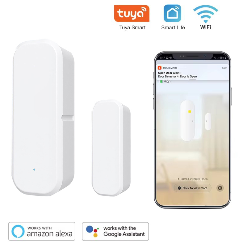 Tuya Smart WiFi-deursensor Sma - Smart Home Notifications recensie en prijs