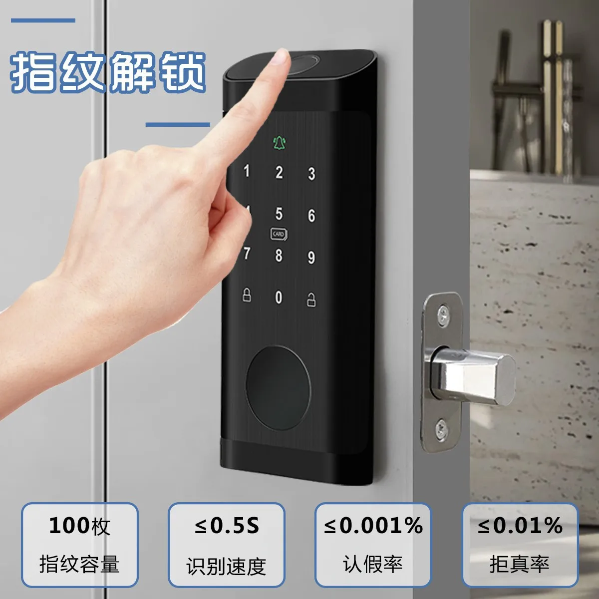 Vingerafdrukslot Waterdicht Tu - Smart Home Lock recensie en prijs