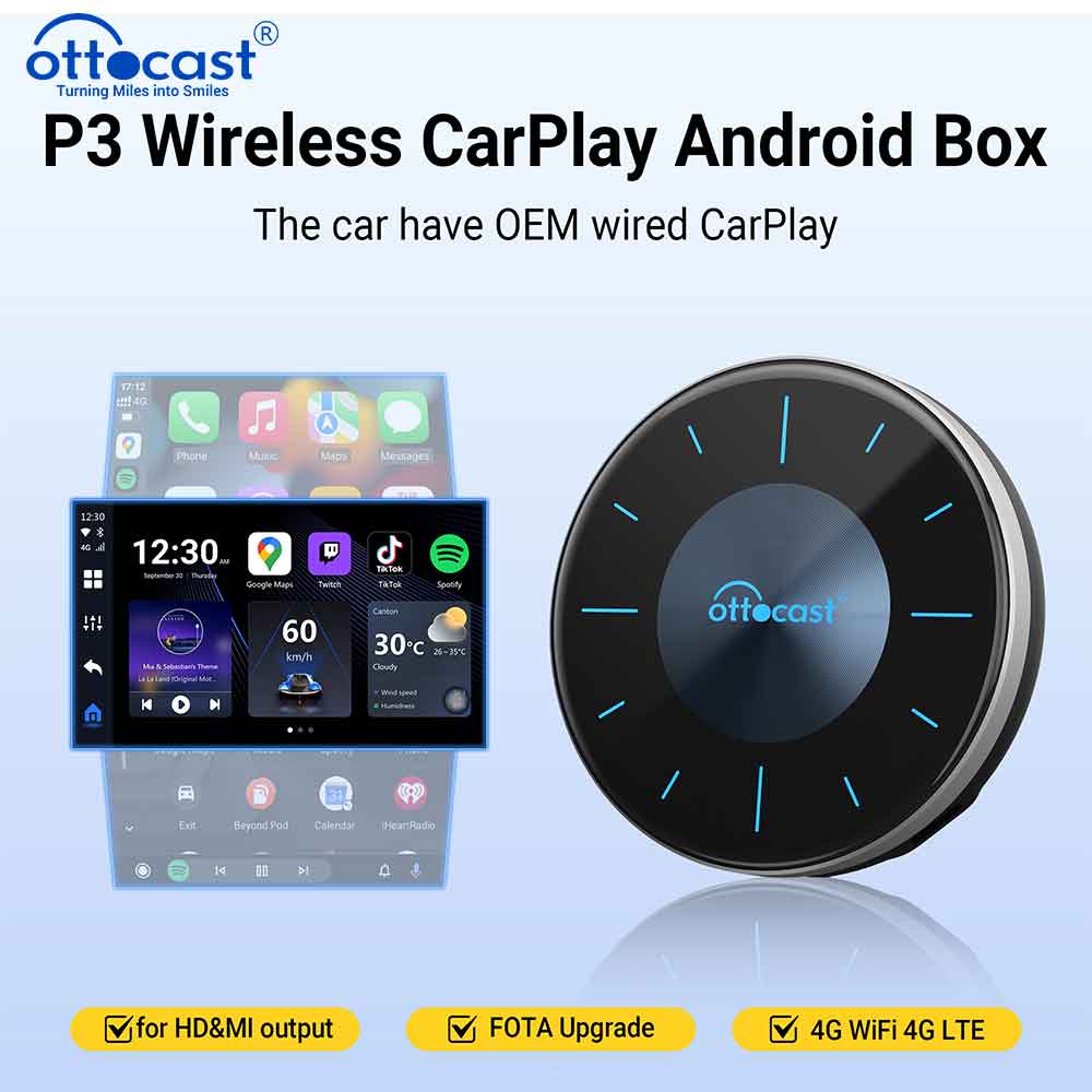 OTTOCAST P3 OttoAibox CarPlay  - Smart Home Tv recensie en prijs