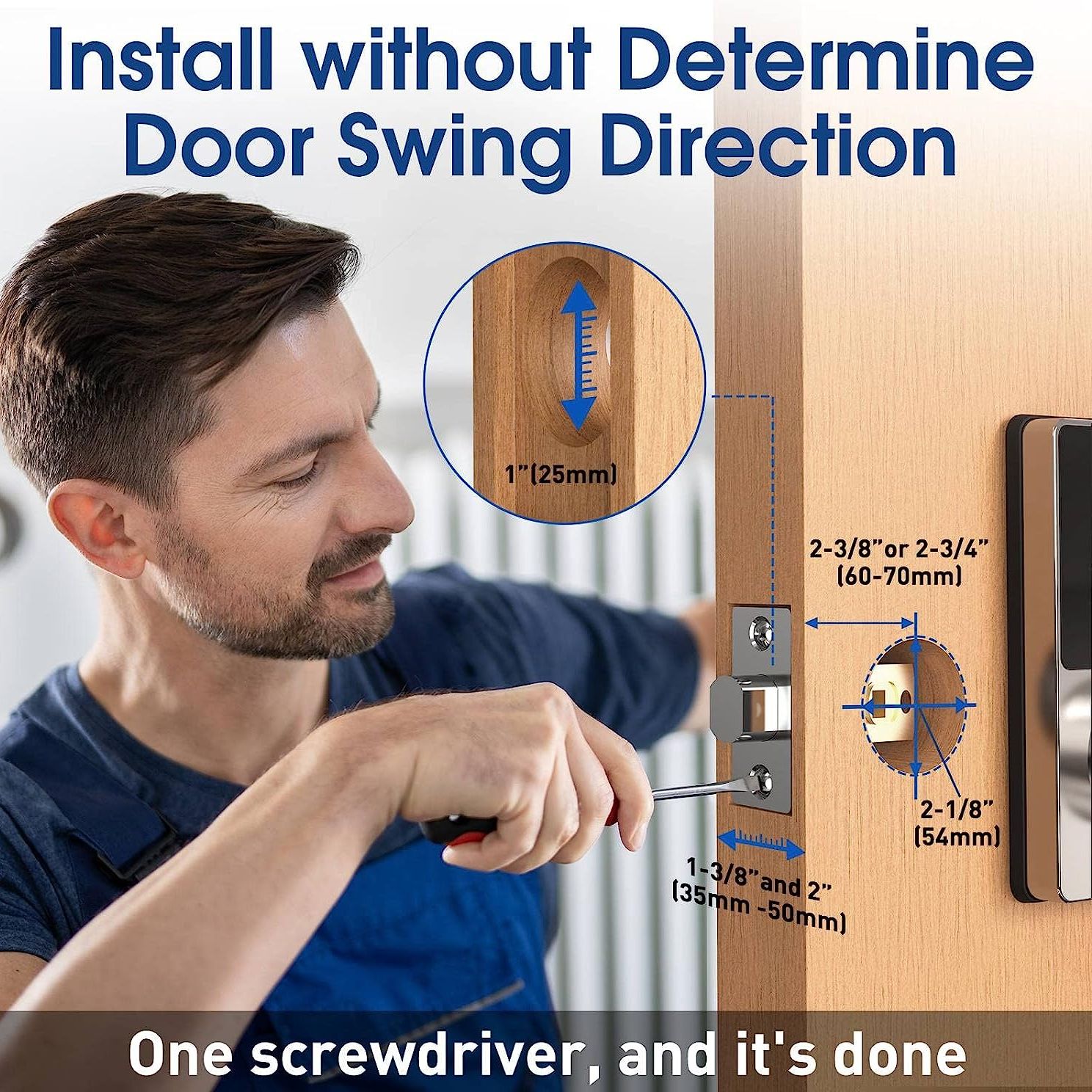 Slim slot met wachtwoord, sleu - Smart Home Lock recensie en prijs