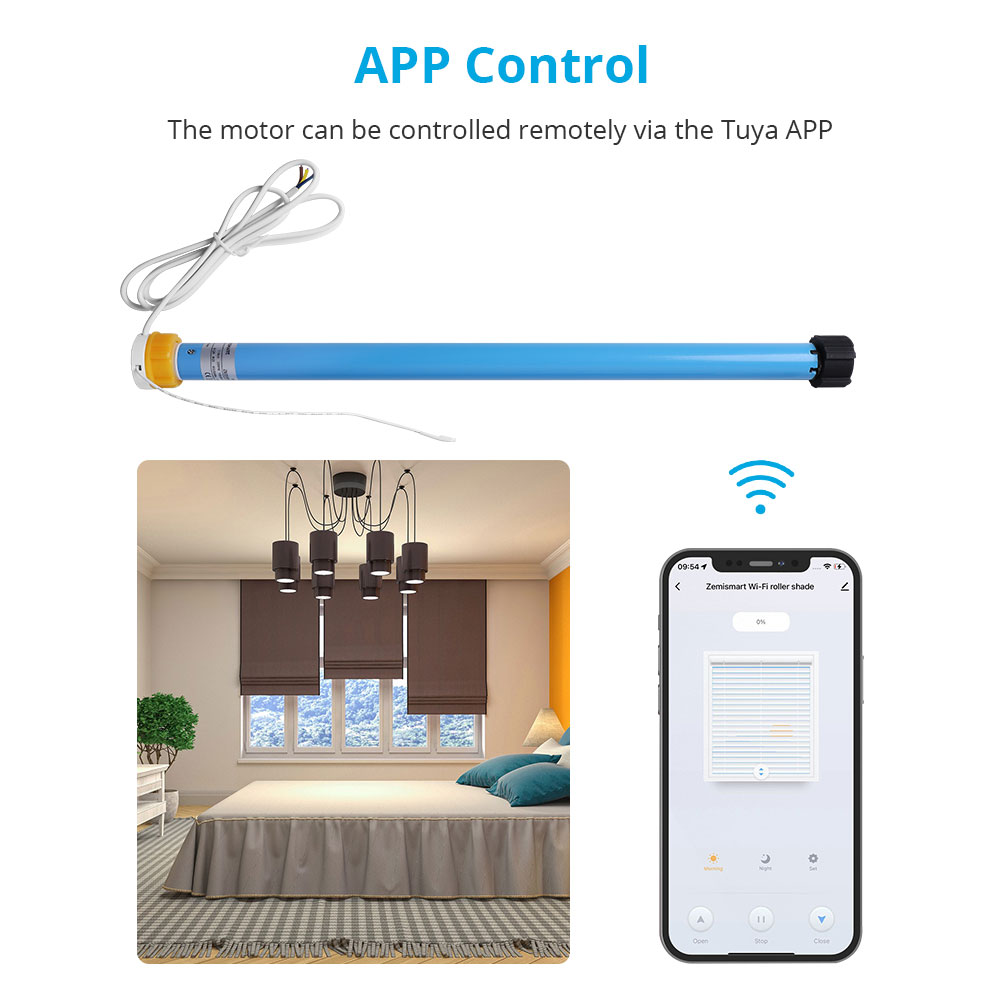 Zemismart WiFi Elektrische Rol - Smart Home Apple recensie en prijs