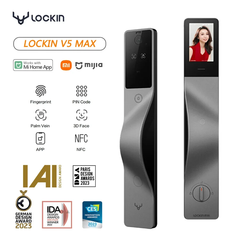 Lockin V5 Max 3D Gezichtsherke - Smart Home Lock recensie en prijs