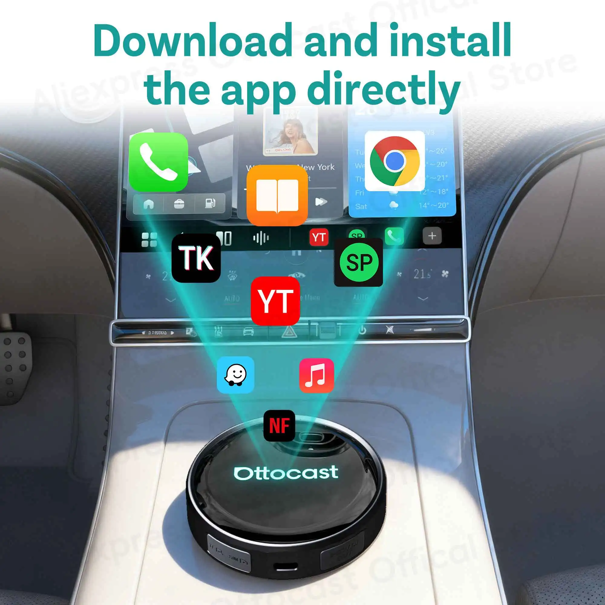 OTTOCAST P3 PRO AI Box Android - Smart Home Tv recensie en prijs